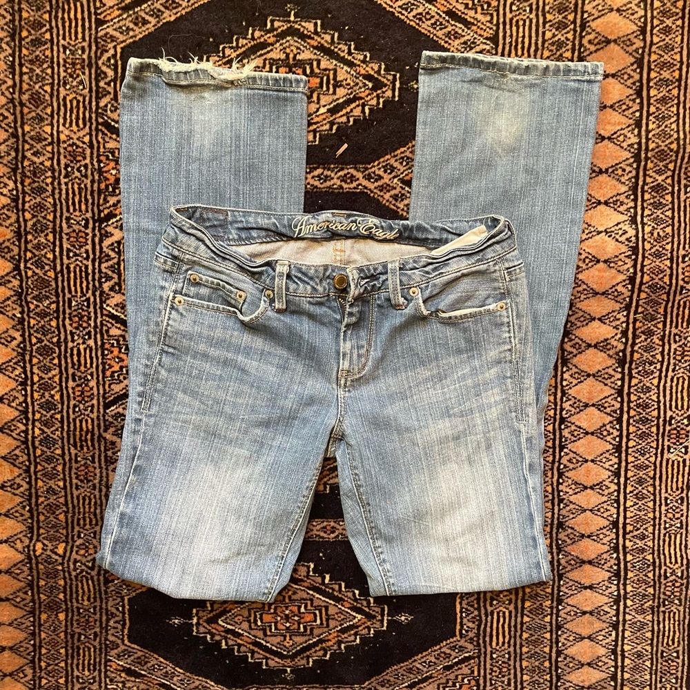Y2K low rise American Eagle jeans